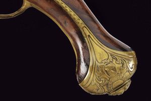 Bella pistola a pietra focaia da fonda di Zanoni  - Asta Rare Armi Antiche e Militaria da tutto il mondo - Associazione Nazionale - Case d'Asta italiane