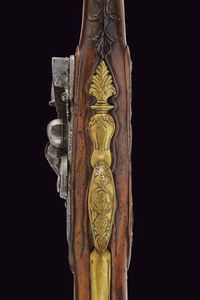 Bella pistola a pietra focaia da fonda di Zanoni  - Asta Rare Armi Antiche e Militaria da tutto il mondo - Associazione Nazionale - Case d'Asta italiane