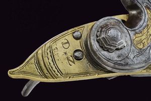 Interessante batteria a pietra focaia  - Asta Rare Armi Antiche e Militaria da tutto il mondo - Associazione Nazionale - Case d'Asta italiane