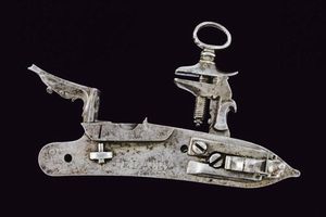 Bella batteria a pietra focaia alla romana  - Asta Rare Armi Antiche e Militaria da tutto il mondo - Associazione Nazionale - Case d'Asta italiane