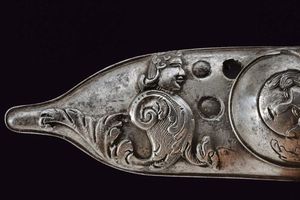 Bella batteria alla fiorentina di Francesco Antonio Corsini  - Asta Rare Armi Antiche e Militaria da tutto il mondo - Associazione Nazionale - Case d'Asta italiane