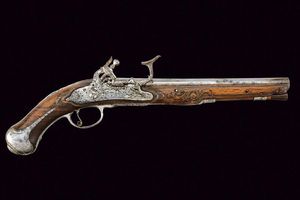 Pistola alla fiorentina  - Asta Rare Armi Antiche e Militaria da tutto il mondo - Associazione Nazionale - Case d'Asta italiane