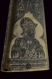 Bellissima fiasca da polvere  - Asta Rare Armi Antiche e Militaria da tutto il mondo - Associazione Nazionale - Case d'Asta italiane