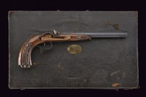 Cassetta per paio di pistole a luminello  - Asta Rare Armi Antiche e Militaria da tutto il mondo - Associazione Nazionale - Case d'Asta italiane