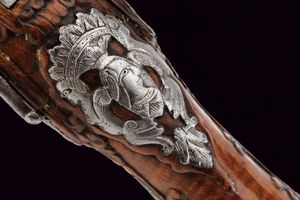 Elegante pistola alla fiorentina  - Asta Rare Armi Antiche e Militaria da tutto il mondo - Associazione Nazionale - Case d'Asta italiane