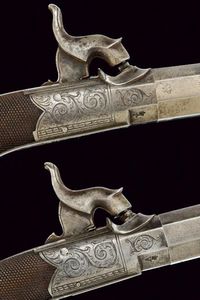 Paio di mazzagatti a luminello di Hollis & Co.  - Asta Rare Armi Antiche e Militaria da tutto il mondo - Associazione Nazionale - Case d'Asta italiane