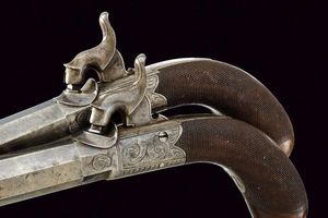 Paio di mazzagatti a luminello di Hollis & Co.  - Asta Rare Armi Antiche e Militaria da tutto il mondo - Associazione Nazionale - Case d'Asta italiane