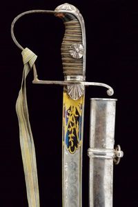 Sciabola da ufficiale con bellissima lama  - Asta Rare Armi Antiche e Militaria da tutto il mondo - Associazione Nazionale - Case d'Asta italiane