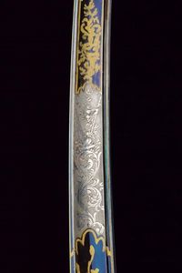 Sciabola da ufficiale con bellissima lama  - Asta Rare Armi Antiche e Militaria da tutto il mondo - Associazione Nazionale - Case d'Asta italiane