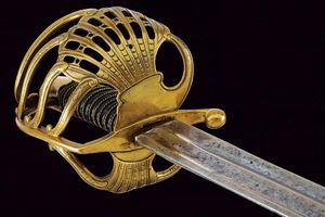 Spada del tipo Garde de bataille  - Asta Rare Armi Antiche e Militaria da tutto il mondo - Associazione Nazionale - Case d'Asta italiane