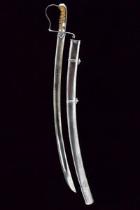 Sciabola da colonnello onorario degli ussari della guardia appartenuta al re Francesco II  - Asta Rare Armi Antiche e Militaria da tutto il mondo - Associazione Nazionale - Case d'Asta italiane