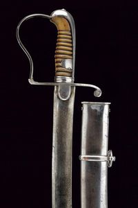 Sciabola da colonnello onorario degli ussari della guardia appartenuta al re Francesco II  - Asta Rare Armi Antiche e Militaria da tutto il mondo - Associazione Nazionale - Case d'Asta italiane