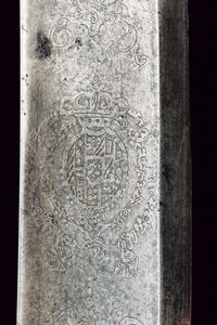 Sciabola da colonnello onorario degli ussari della guardia appartenuta al re Francesco II  - Asta Rare Armi Antiche e Militaria da tutto il mondo - Associazione Nazionale - Case d'Asta italiane