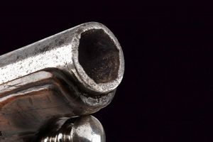 Rara pistola alla fiorentina con canna rigata  - Asta Rare Armi Antiche e Militaria da tutto il mondo - Associazione Nazionale - Case d'Asta italiane