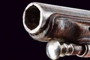 Rara pistola alla fiorentina con canna rigata  - Asta Rare Armi Antiche e Militaria da tutto il mondo - Associazione Nazionale - Case d'Asta italiane