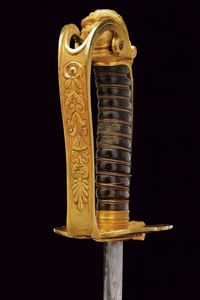 Spada da ufficiale subalterno della Guardia Civica Mod. 1847  - Asta Rare Armi Antiche e Militaria da tutto il mondo - Associazione Nazionale - Case d'Asta italiane