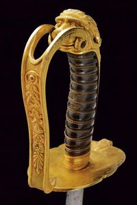 Spada da ufficiale subalterno della Guardia Civica Mod. 1847  - Asta Rare Armi Antiche e Militaria da tutto il mondo - Associazione Nazionale - Case d'Asta italiane