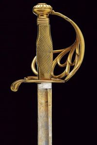 Spada da comandante della Guardia Nobile  - Asta Rare Armi Antiche e Militaria da tutto il mondo - Associazione Nazionale - Case d'Asta italiane