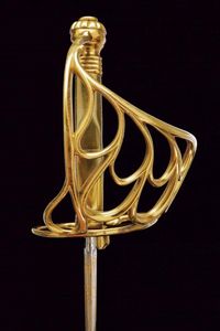 Spada da comandante della Guardia Nobile  - Asta Rare Armi Antiche e Militaria da tutto il mondo - Associazione Nazionale - Case d'Asta italiane