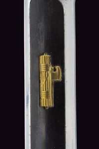 Pugnale Mod. 1937 a testa d'aquila da ufficiale della MVSN con fodero e attacchi  - Asta Rare Armi Antiche e Militaria da tutto il mondo - Associazione Nazionale - Case d'Asta italiane