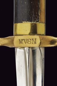 Raro pugnale della MVSN  - Asta Rare Armi Antiche e Militaria da tutto il mondo - Associazione Nazionale - Case d'Asta italiane