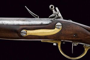 Fucile a pietra focaia  - Asta Rare Armi Antiche e Militaria da tutto il mondo - Associazione Nazionale - Case d'Asta italiane