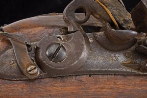 Archibusone a pietra composito  - Asta Rare Armi Antiche e Militaria da tutto il mondo - Associazione Nazionale - Case d'Asta italiane