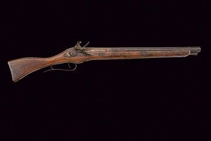 Archibusone a pietra composito  - Asta Rare Armi Antiche e Militaria da tutto il mondo - Associazione Nazionale - Case d'Asta italiane