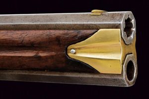 Raro Doppelstutzen Mod. 1768 a pietra focaia firmato Michael Spock  - Asta Rare Armi Antiche e Militaria da tutto il mondo - Associazione Nazionale - Case d'Asta italiane