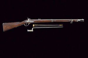Fucile a luminello Lorenz da fanteria Mod.1854/II con baionetta  - Asta Rare Armi Antiche e Militaria da tutto il mondo - Associazione Nazionale - Case d'Asta italiane