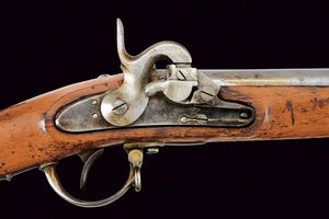 Infanteriegewehr M. 1842 con baionetta  - Asta Rare Armi Antiche e Militaria da tutto il mondo - Associazione Nazionale - Case d'Asta italiane