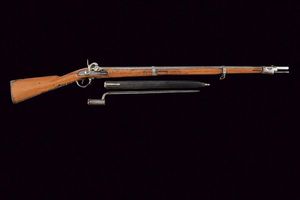 Infanteriegewehr M. 1842 con baionetta  - Asta Rare Armi Antiche e Militaria da tutto il mondo - Associazione Nazionale - Case d'Asta italiane