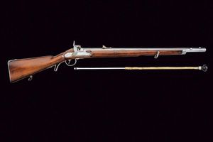 Jagerstutzen Mod. 1854 Lorenz  - Asta Rare Armi Antiche e Militaria da tutto il mondo - Associazione Nazionale - Case d'Asta italiane