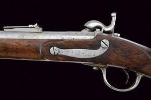 Rara carabina da bersaglieri a luminello Mod. 1856  - Asta Rare Armi Antiche e Militaria da tutto il mondo - Associazione Nazionale - Case d'Asta italiane