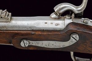 Rara carabina da bersaglieri a luminello Mod. 1856  - Asta Rare Armi Antiche e Militaria da tutto il mondo - Associazione Nazionale - Case d'Asta italiane