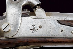 Rara carabina da bersaglieri a luminello Mod. 1856  - Asta Rare Armi Antiche e Militaria da tutto il mondo - Associazione Nazionale - Case d'Asta italiane