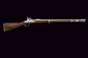 Rara carabina da bersaglieri a luminello Mod. 1856  - Asta Rare Armi Antiche e Militaria da tutto il mondo - Associazione Nazionale - Case d'Asta italiane