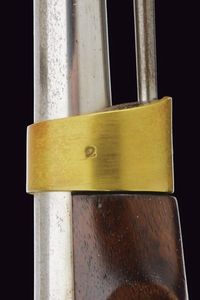 Pistola a pietra focaia AN XIII  - Asta Rare Armi Antiche e Militaria da tutto il mondo - Associazione Nazionale - Case d'Asta italiane