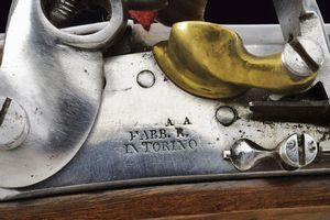 Pistola a pietra focaia da marina  - Asta Rare Armi Antiche e Militaria da tutto il mondo - Associazione Nazionale - Case d'Asta italiane