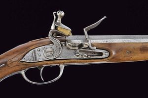 Pistola a pietra focaia  - Asta Rare Armi Antiche e Militaria da tutto il mondo - Associazione Nazionale - Case d'Asta italiane