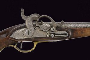 Pistola a luminello da cavalleria  - Asta Rare Armi Antiche e Militaria da tutto il mondo - Associazione Nazionale - Case d'Asta italiane
