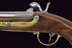 Pistola da gendarmeria a luminello di Mazzocchi  - Asta Rare Armi Antiche e Militaria da tutto il mondo - Associazione Nazionale - Case d'Asta italiane