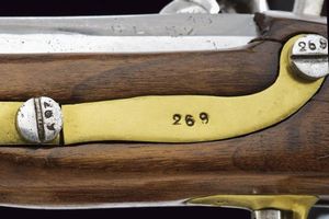 Pistola da gendarmeria a luminello di Mazzocchi  - Asta Rare Armi Antiche e Militaria da tutto il mondo - Associazione Nazionale - Case d'Asta italiane