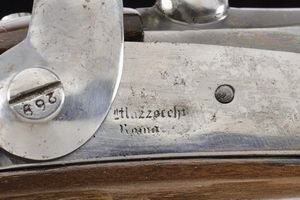 Pistola da gendarmeria a luminello di Mazzocchi  - Asta Rare Armi Antiche e Militaria da tutto il mondo - Associazione Nazionale - Case d'Asta italiane