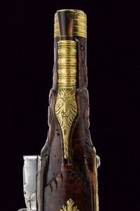 Paio di eleganti pistole da viaggio alla fiorentina  - Asta Rare Armi Antiche e Militaria da tutto il mondo - Associazione Nazionale - Case d'Asta italiane