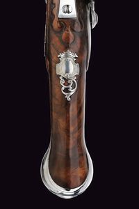 Paio di elenganti pistole a pietra focaia di Devillers  - Asta Rare Armi Antiche e Militaria da tutto il mondo - Associazione Nazionale - Case d'Asta italiane