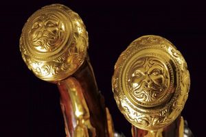 Raro paio di pistole a pietra focaia di Daniel Thiermay appartenute al Duca di Wurttemberg  - Asta Rare Armi Antiche e Militaria da tutto il mondo - Associazione Nazionale - Case d'Asta italiane