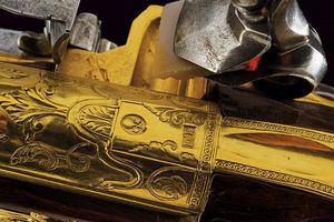 Raro paio di pistole a pietra focaia di Daniel Thiermay appartenute al Duca di Wurttemberg  - Asta Rare Armi Antiche e Militaria da tutto il mondo - Associazione Nazionale - Case d'Asta italiane