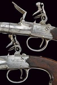 Paio di mazzagatti a pietra focaia  - Asta Rare Armi Antiche e Militaria da tutto il mondo - Associazione Nazionale - Case d'Asta italiane