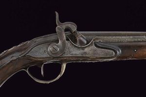 Pistola di Rousset ridotta a luminello, con fornimenti in argento  - Asta Rare Armi Antiche e Militaria da tutto il mondo - Associazione Nazionale - Case d'Asta italiane